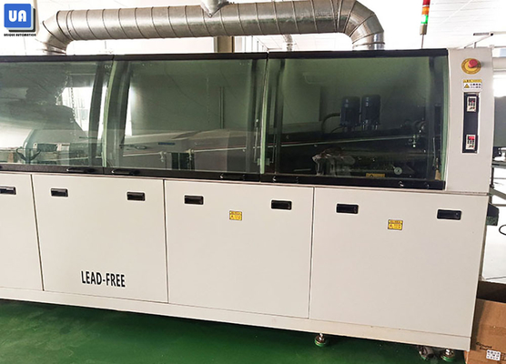 RF 350A Wave Soldering Machine For SMT Assembly Line PCB Lead Free