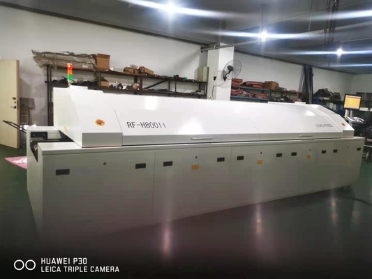 Controle sem chumbo do PLC do PC da máquina do Reflow de SMT de 10 zonas para o PWB