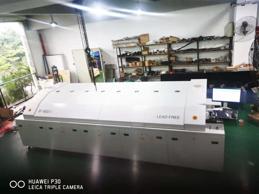 Comprimento sem chumbo de Oven Machine 600mm do Reflow refrigerar de ar SMT para a linha de produção