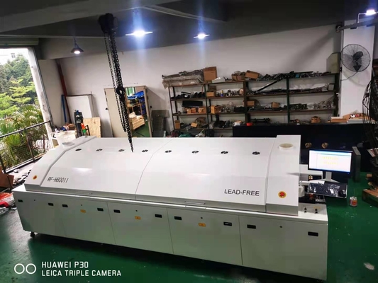 Linha de produção sem chumbo 6 zonas de Oven Panasonic Conveyor SMT do Reflow de SMT